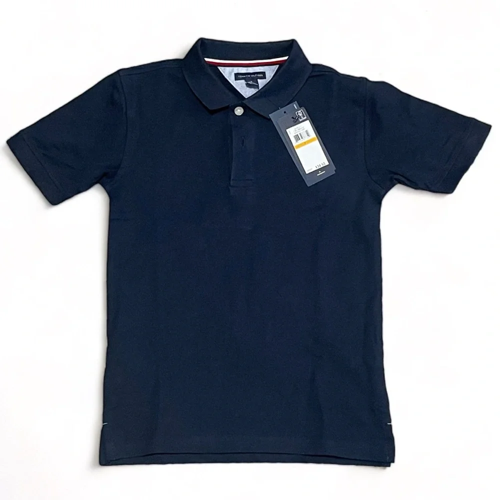 Tommy Hilfiger Boys' Short Sleeve Ivy Polo Shirt - Picture 1 of 8